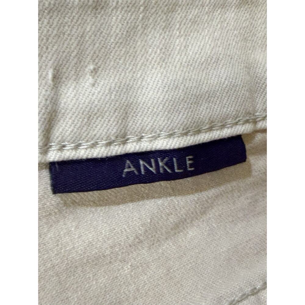 NYDJ Not Your Daughter's Jeans Cream 20W Women's Plus Ankle Denim 5 Pocket - Picture 6 of 10